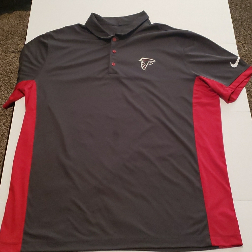 NIKE FALCONS COLLAR SHIRT DRIFIT